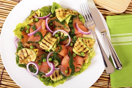Salmon Salad - Moms Into Fitness