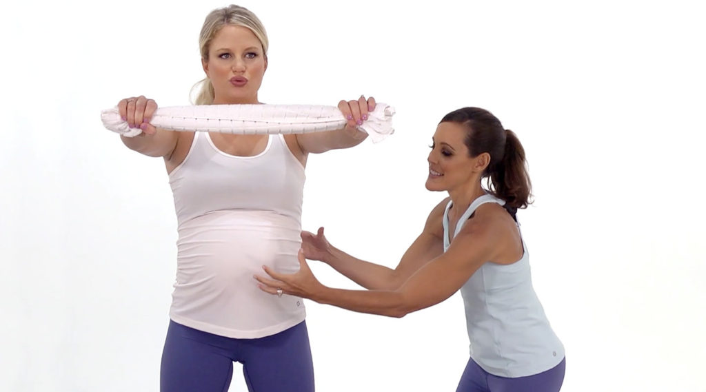 pregnancy arm workout